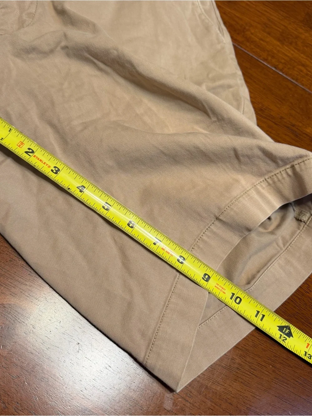 Faherty Reserve Shorts Mens Size 32 Tan Stretch Chino 9